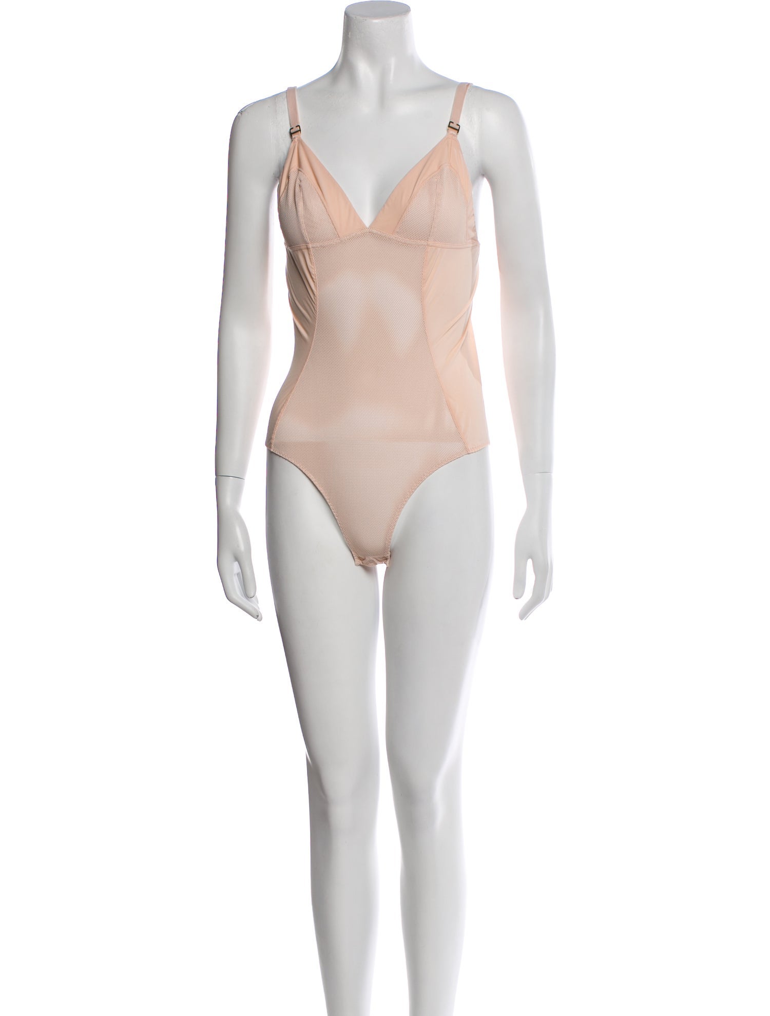 Stella McCartney Nylon V-Neck Bodysuit