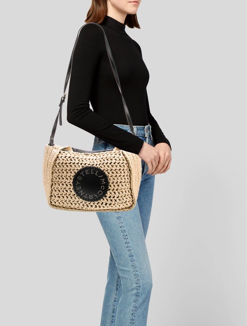 Stella McCartney Raffia Hobo