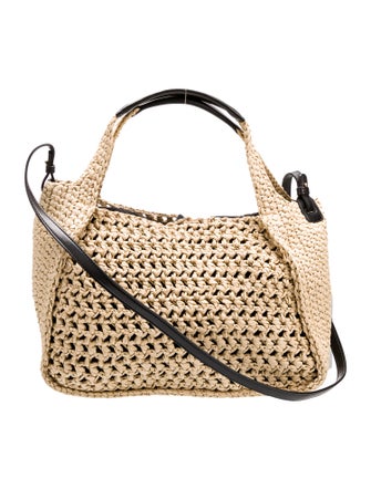 Stella McCartney Raffia Hobo