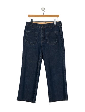 Stella McCartney Mid-Rise Wide Leg Jeans
