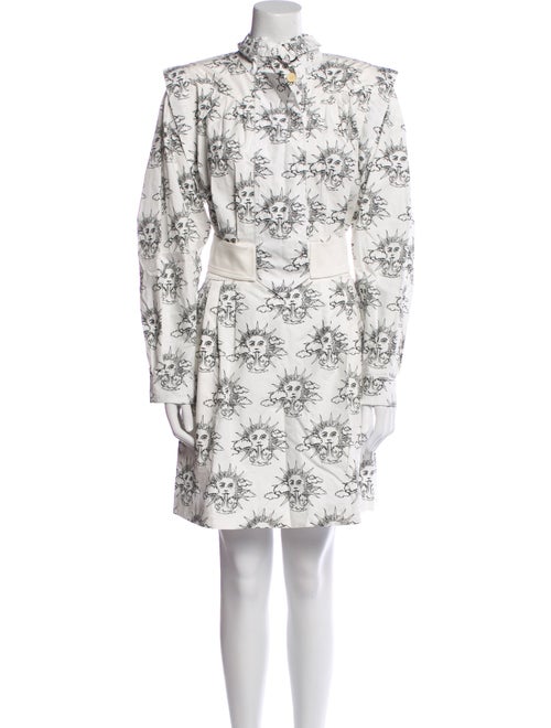 Stella McCartney Floral Print Knee-Length Dress