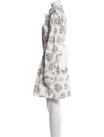 Stella McCartney Floral Print Knee-Length Dress