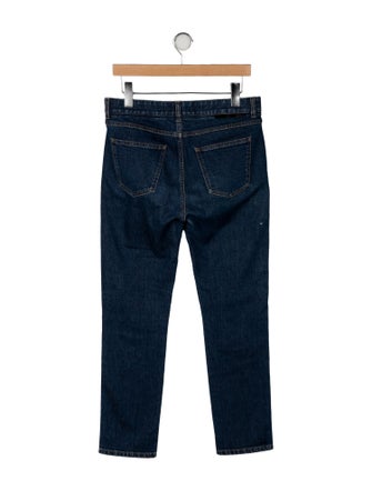 Stella McCartney Mid-Rise Straight Leg Jeans