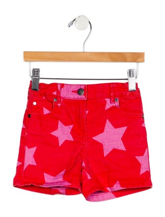 Stella McCartney Toddler Girls' Patterned Denim Shorts