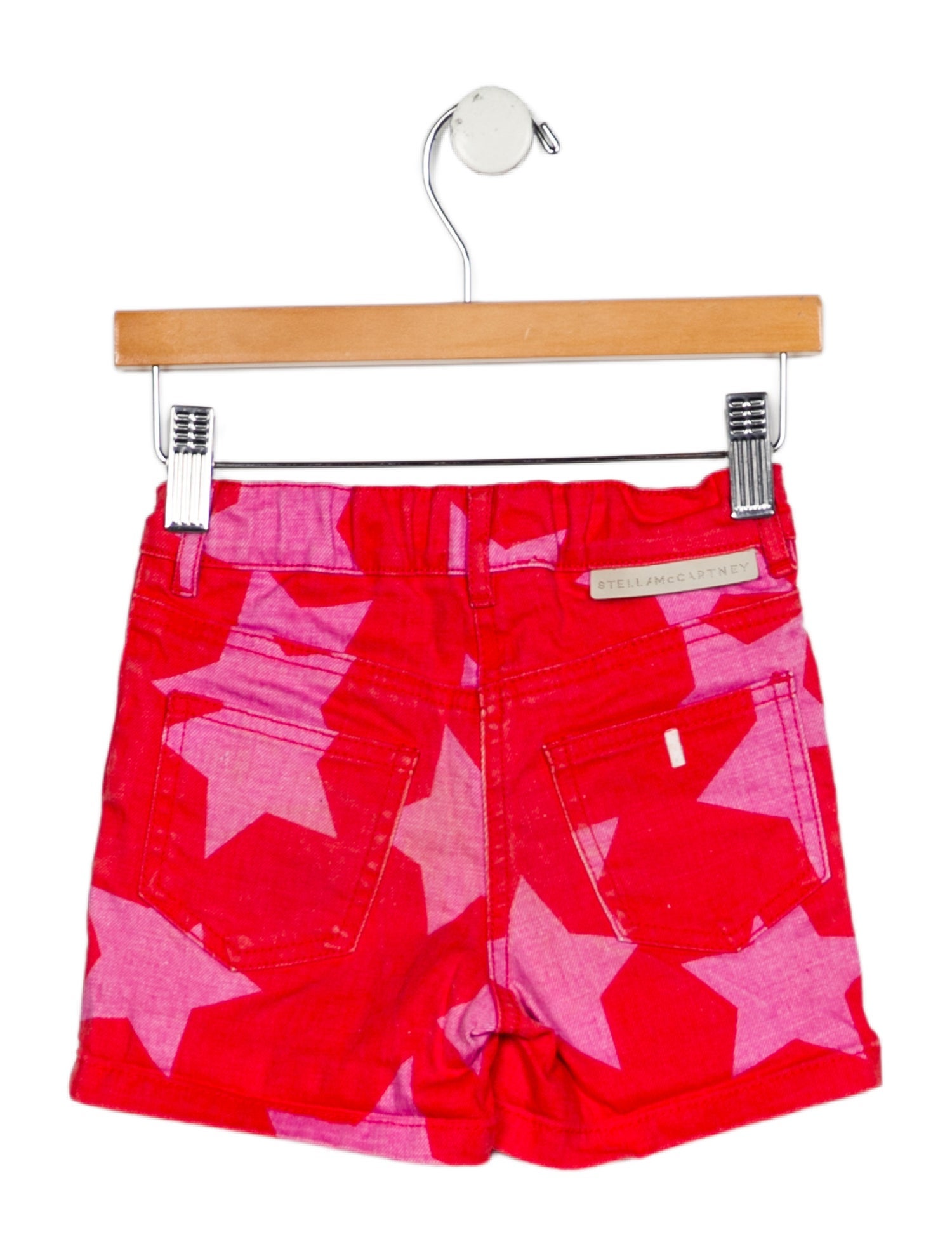 Stella McCartney Toddler Girls' Patterned Denim Shorts