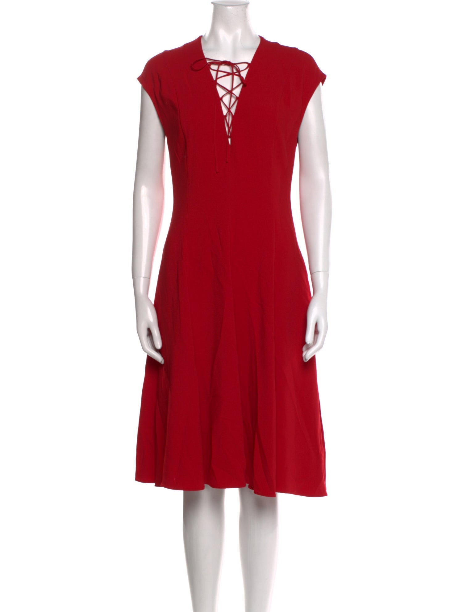 Stella McCartney V-Neck Knee-Length Dress