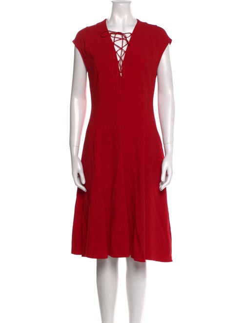 Stella McCartney V-Neck Knee-Length Dress
