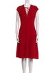 Stella McCartney V-Neck Knee-Length Dress