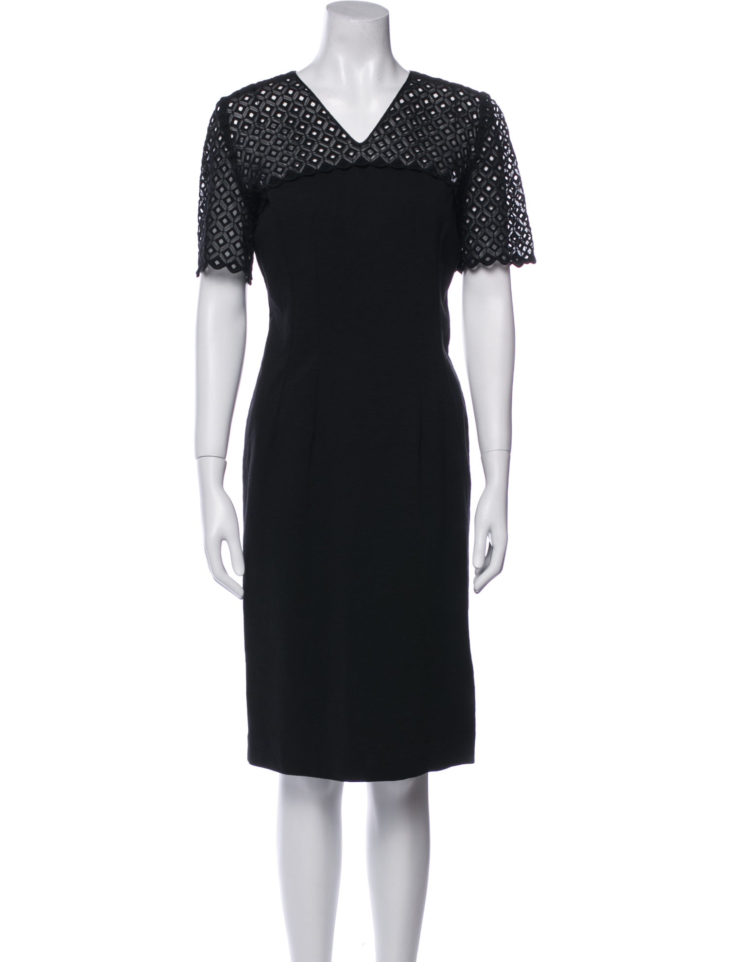 Stella McCartney V-Neck Midi Length Dress