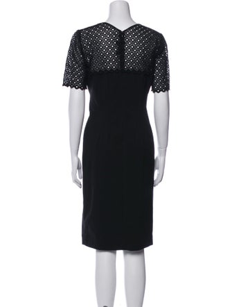 Stella McCartney V-Neck Midi Length Dress