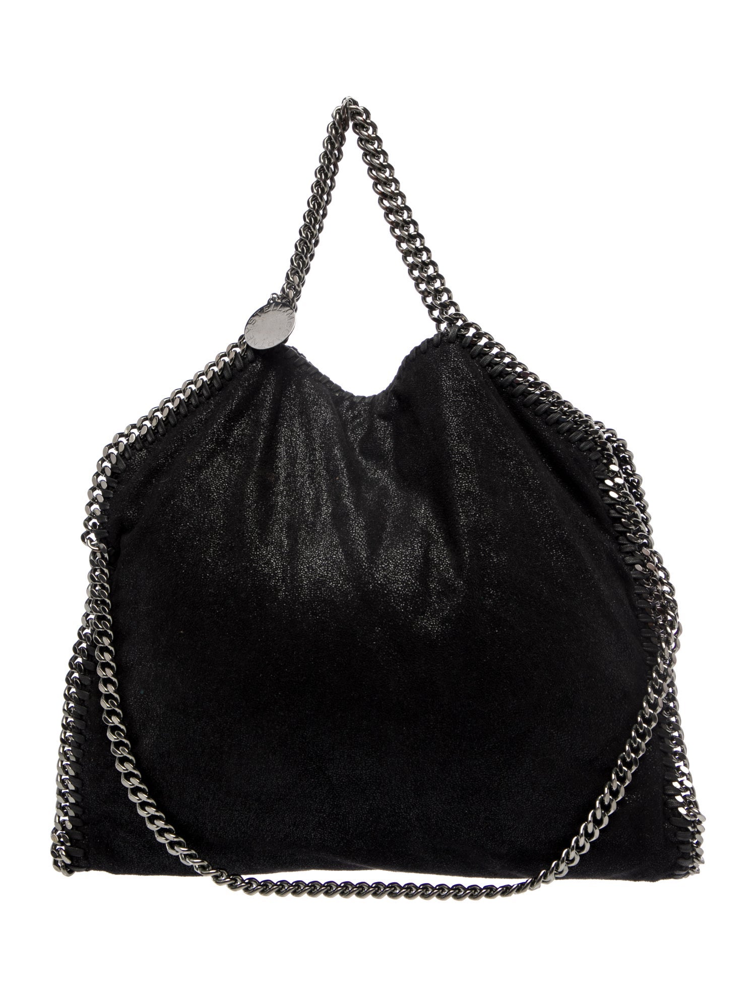 Stella McCartney Vegetarian Suede Shoulder Bag