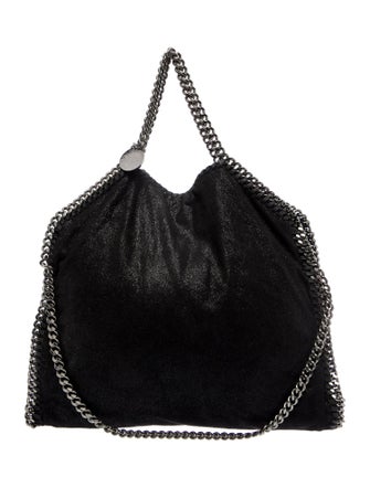 Stella McCartney Vegetarian Suede Shoulder Bag