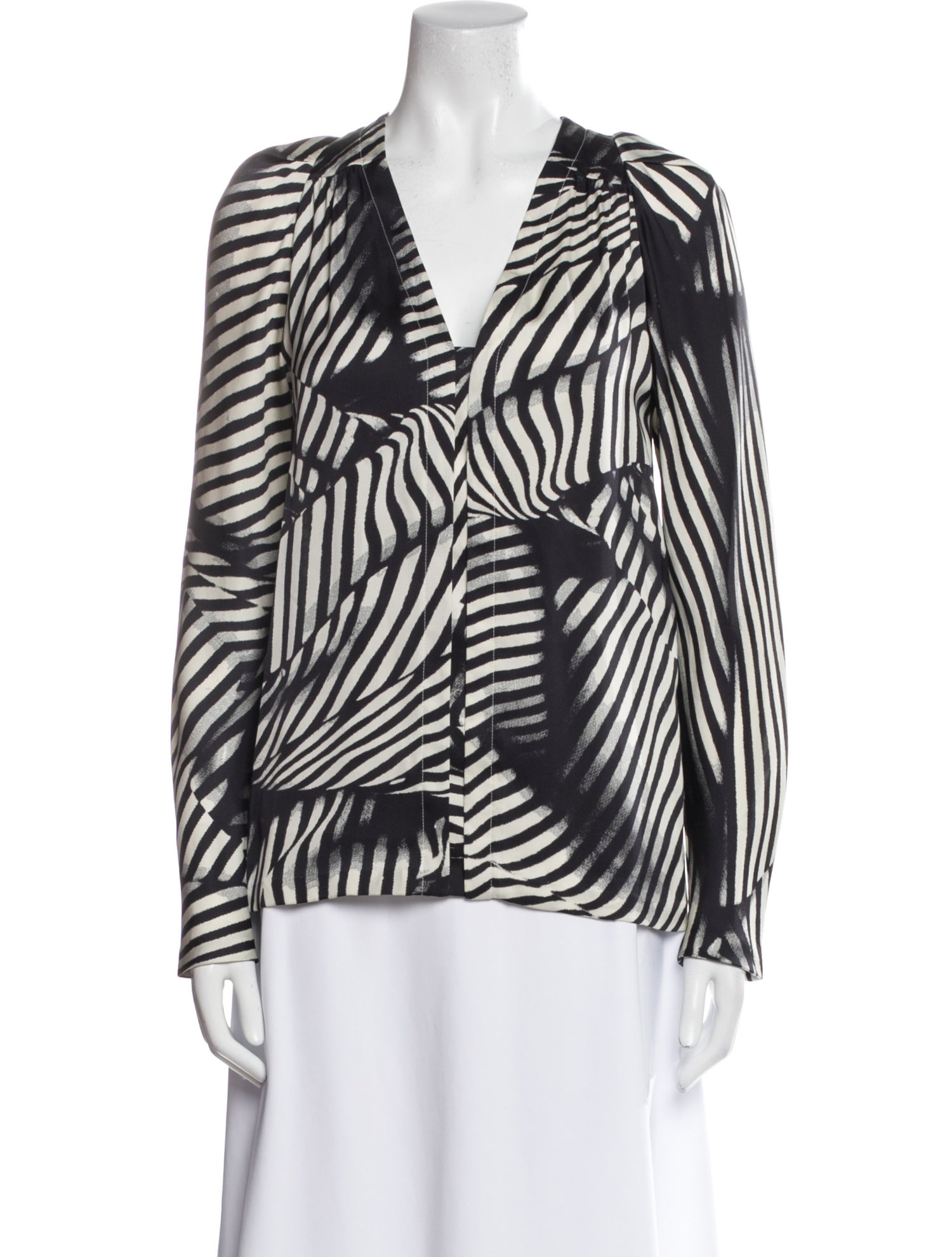 Stella McCartney Silk Printed Polo