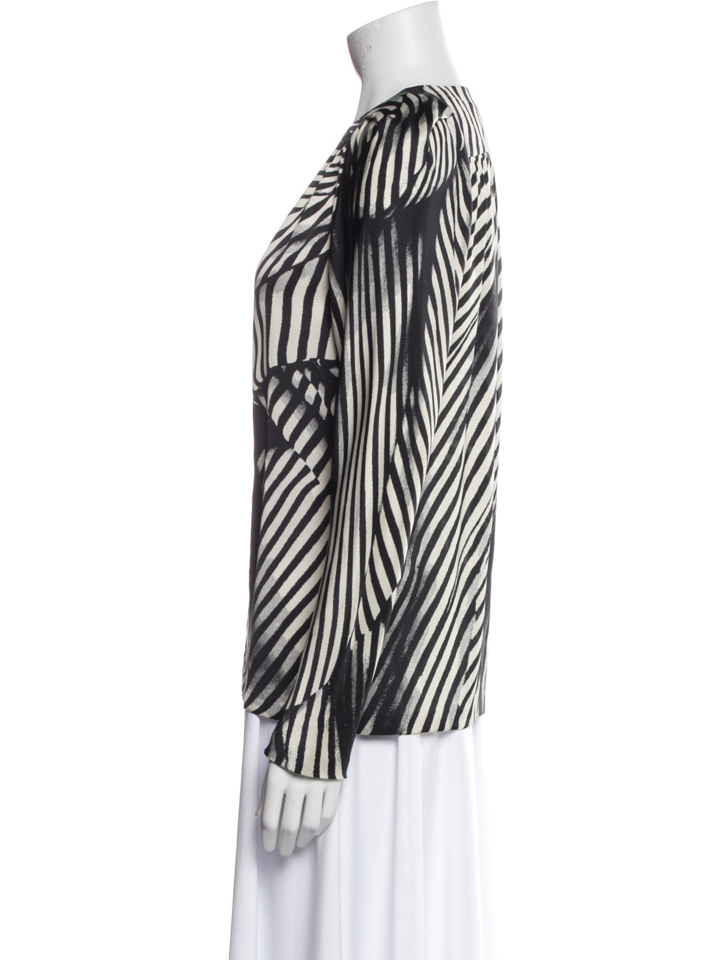 Stella McCartney Silk Printed Polo