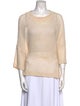 Stella McCartney Silk Bateau Neckline Sweatshirt