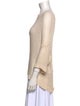 Stella McCartney Silk Bateau Neckline Sweatshirt