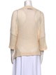 Stella McCartney Silk Bateau Neckline Sweatshirt
