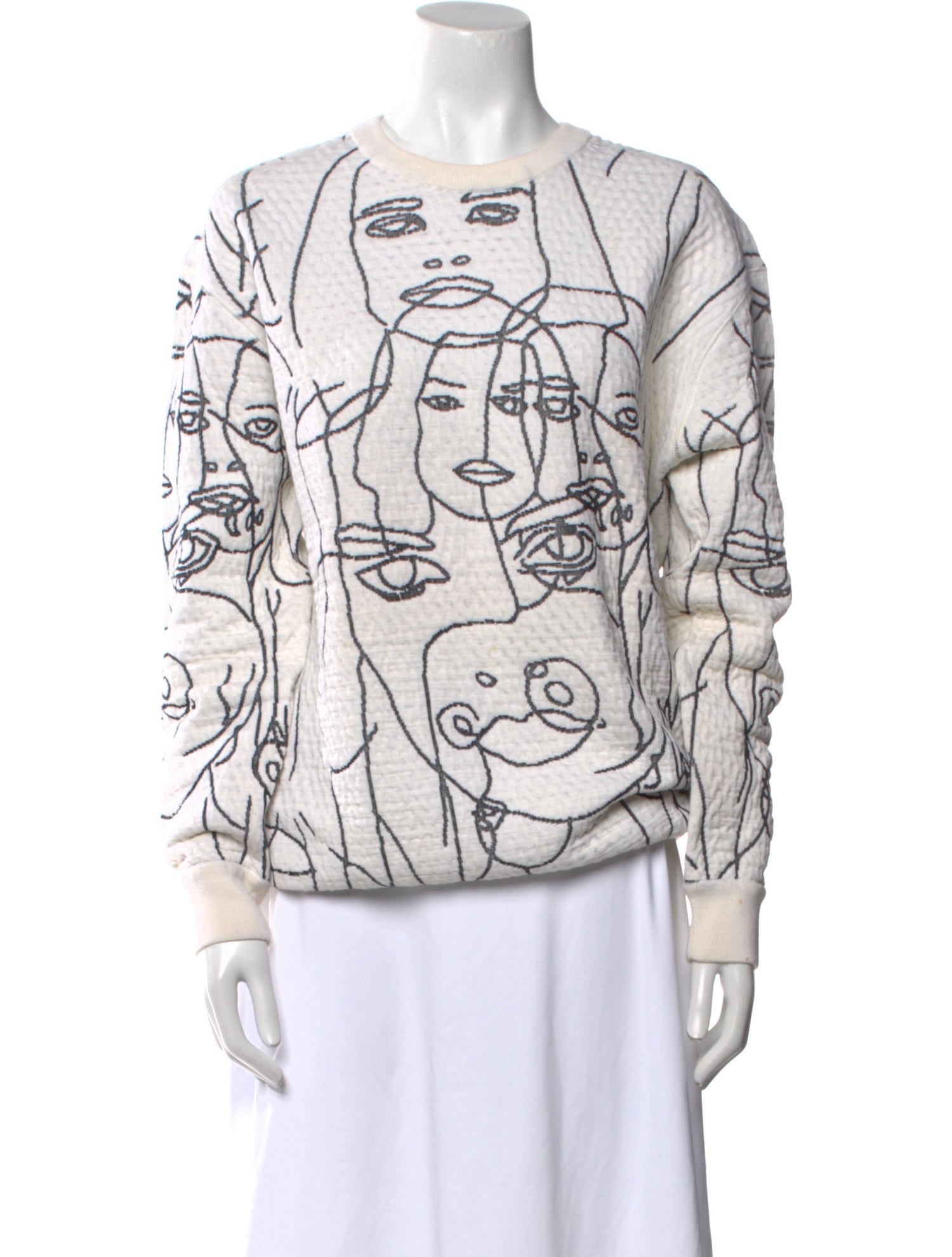 Stella McCartney Printed Crew Neck Sweatshirt
