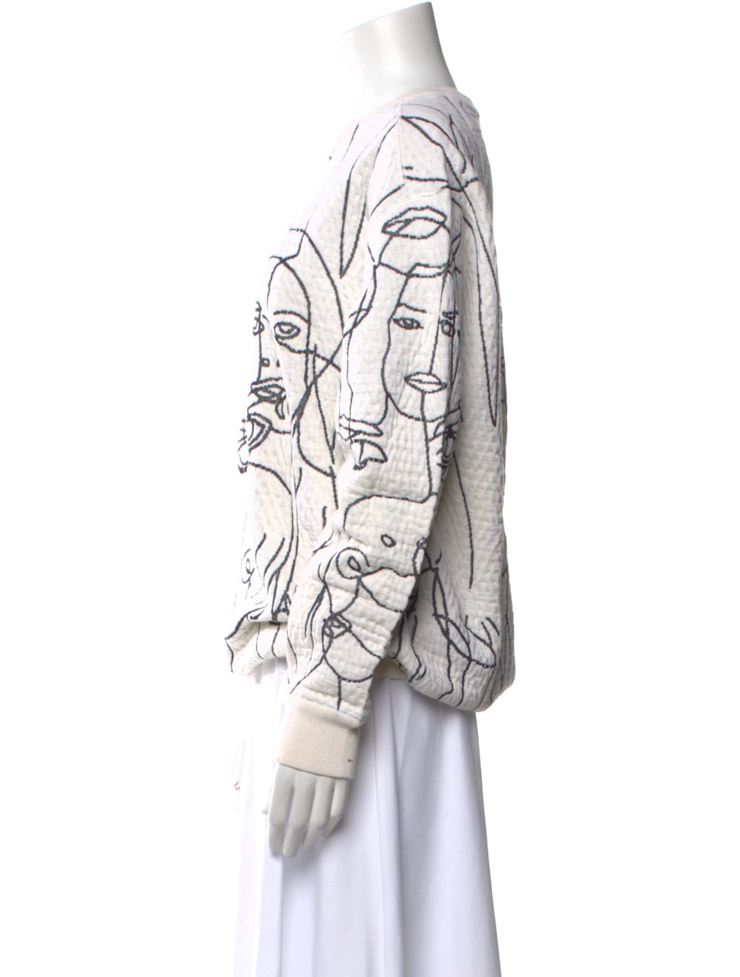 Stella McCartney Printed Crew Neck Sweatshirt