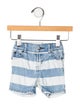 Stella McCartney Patterned Denim Shorts