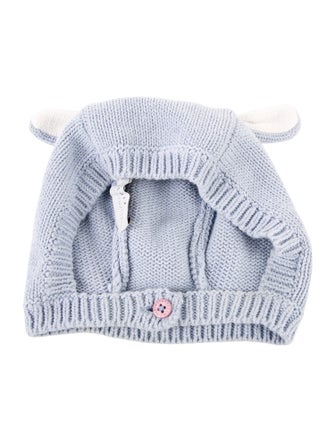 Stella McCartney Solid Knit Winter Hat