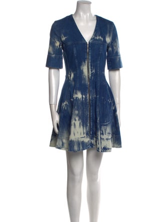 Stella McCartney Tie-Dye Print Mini Dress