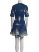 Stella McCartney Tie-Dye Print Mini Dress