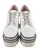 Stella McCartney Leather Wedge Sneakers