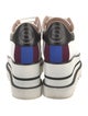 Stella McCartney Leather Wedge Sneakers
