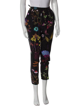 Stella McCartney Silk Skinny Leg Pants