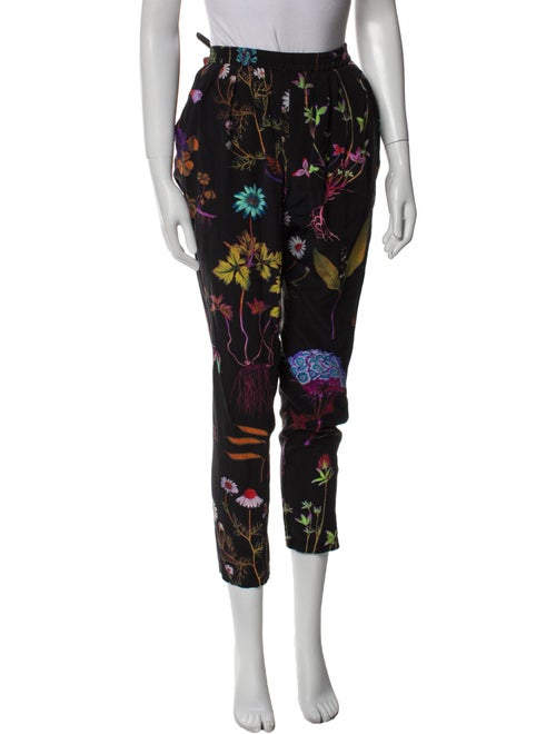 Stella McCartney Silk Skinny Leg Pants