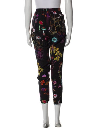 Stella McCartney Silk Skinny Leg Pants