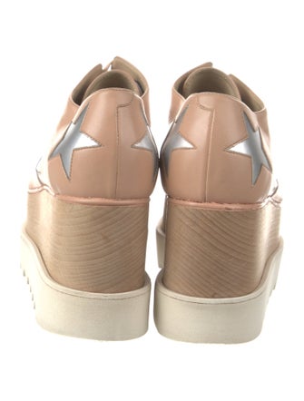 Stella McCartney Vegetarian Leather Printed Oxfords