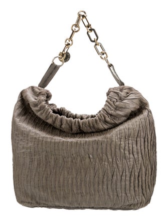 Stella McCartney Leather Top Handle Bag