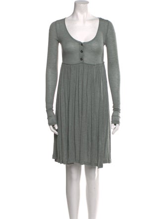 Stella McCartney Scoop Neck Mini Dress