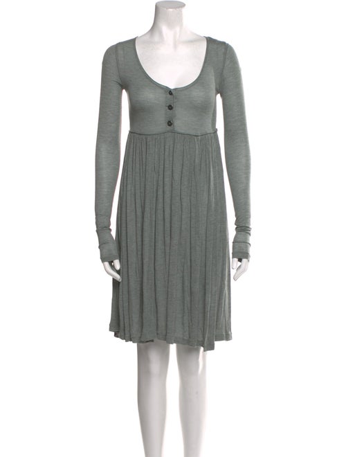 Stella McCartney Scoop Neck Mini Dress