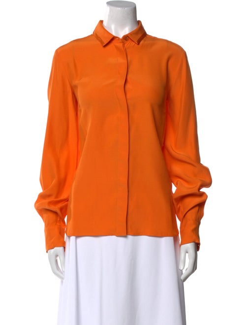 Stella McCartney Silk Long Sleeve Sweatshirt