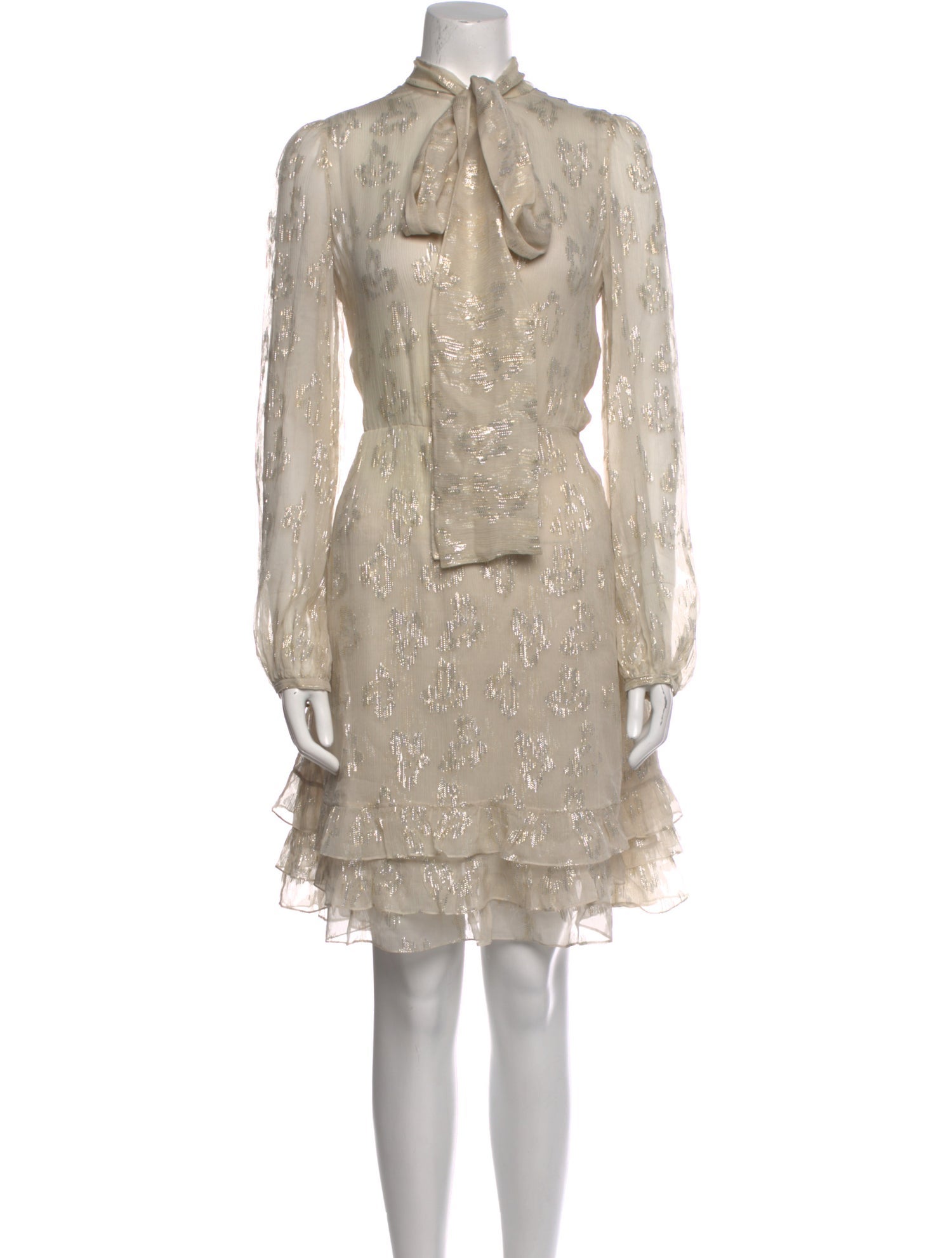 Stella McCartney Mock Neck Mini Dress