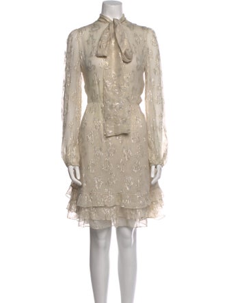 Stella McCartney Mock Neck Mini Dress