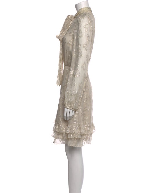 Stella McCartney Mock Neck Mini Dress