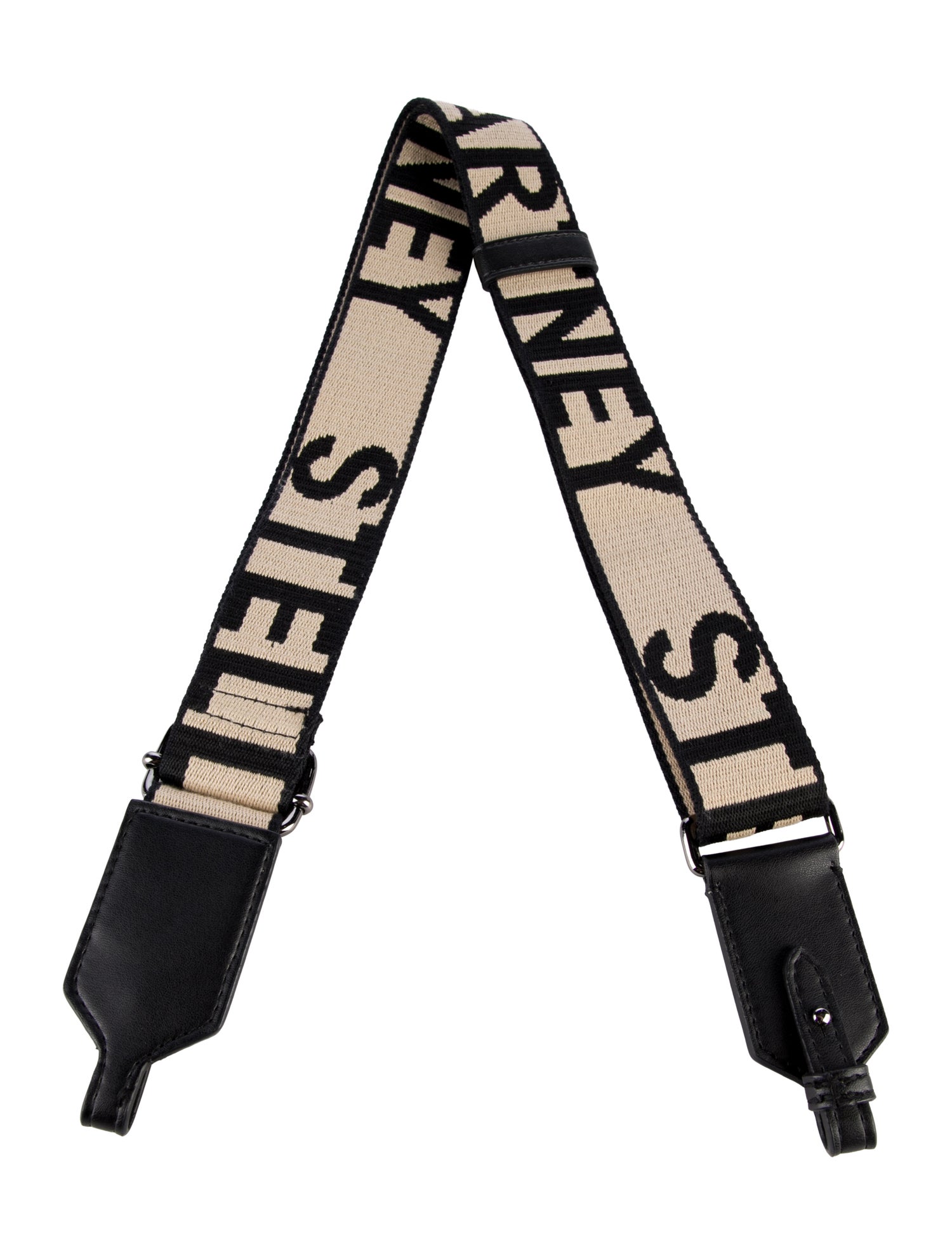 Stella McCartney Canvas & Leather Bag Strap