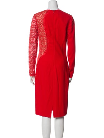 Stella McCartney Crew Neck Midi Length Dress