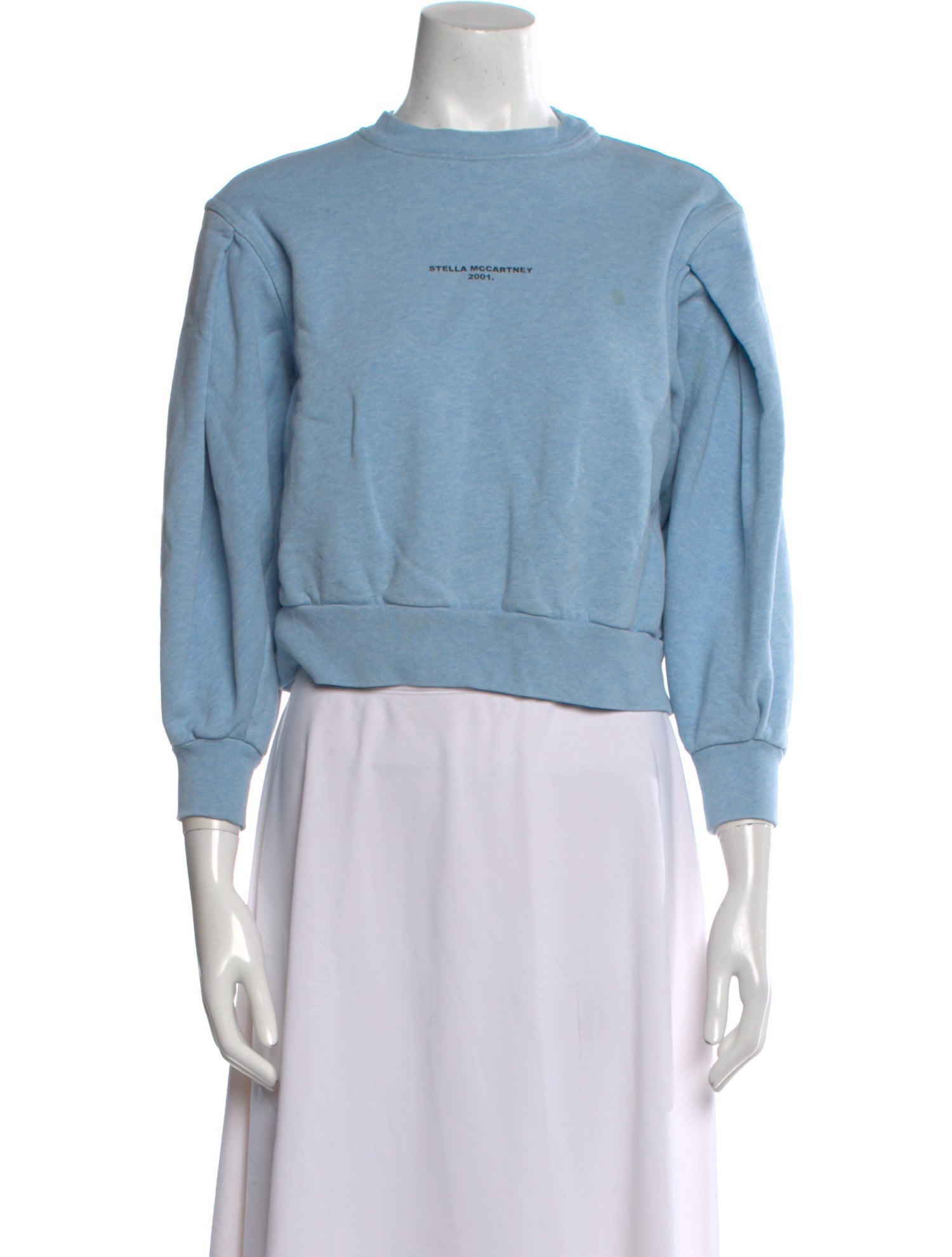 Stella McCartney Crew Neck Three-Quarter Sleeve Sweatshirt