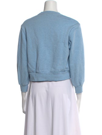 Stella McCartney Crew Neck Three-Quarter Sleeve Sweatshirt