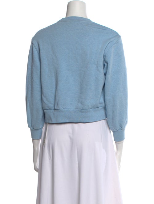 Stella McCartney Crew Neck Three-Quarter Sleeve Sweatshirt