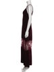 Stella McCartney V-Neck Long Dress