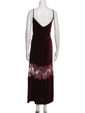 Stella McCartney V-Neck Long Dress