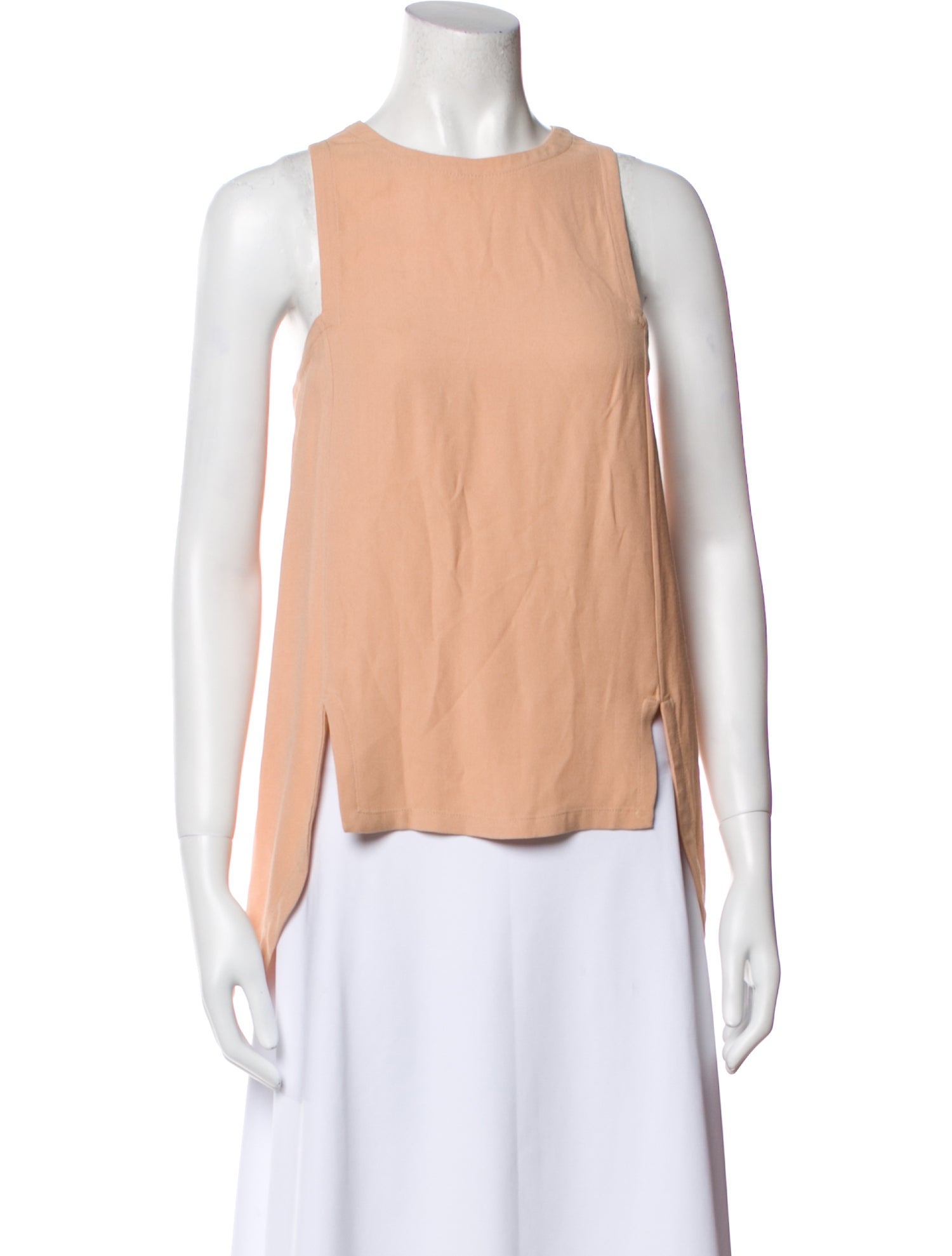 Stella McCartney Crew Neck Sleeveless Blouse