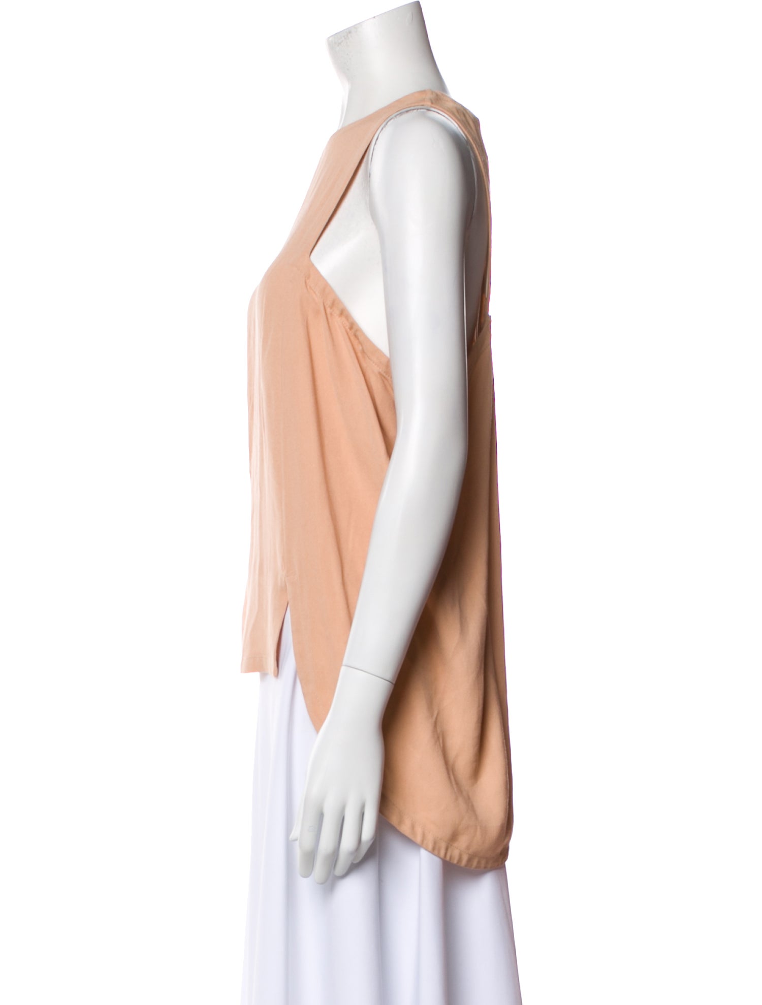 Stella McCartney Crew Neck Sleeveless Blouse