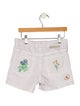 Stella McCartney Girls' Embroidered Denim Shorts